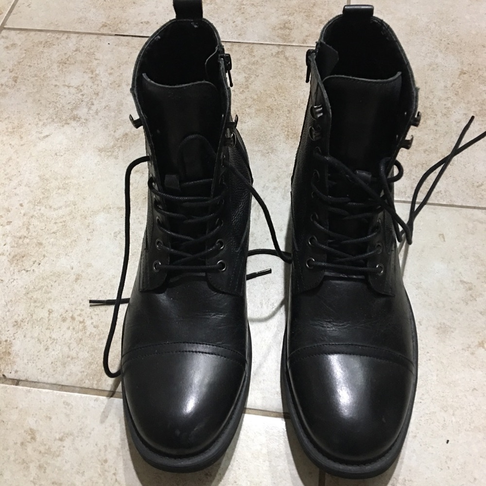 Express Men’s Black Ankle Boots Sz 11